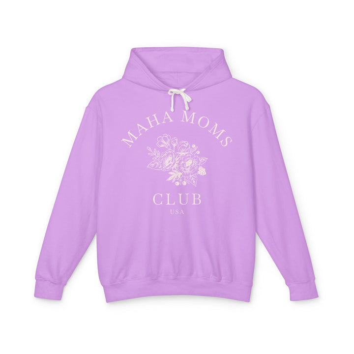 MAHA™ Moms Club Flowers Lightweight Hoodie