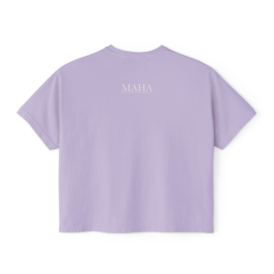 Bye Bye Food Dye Women's Boxy Tee