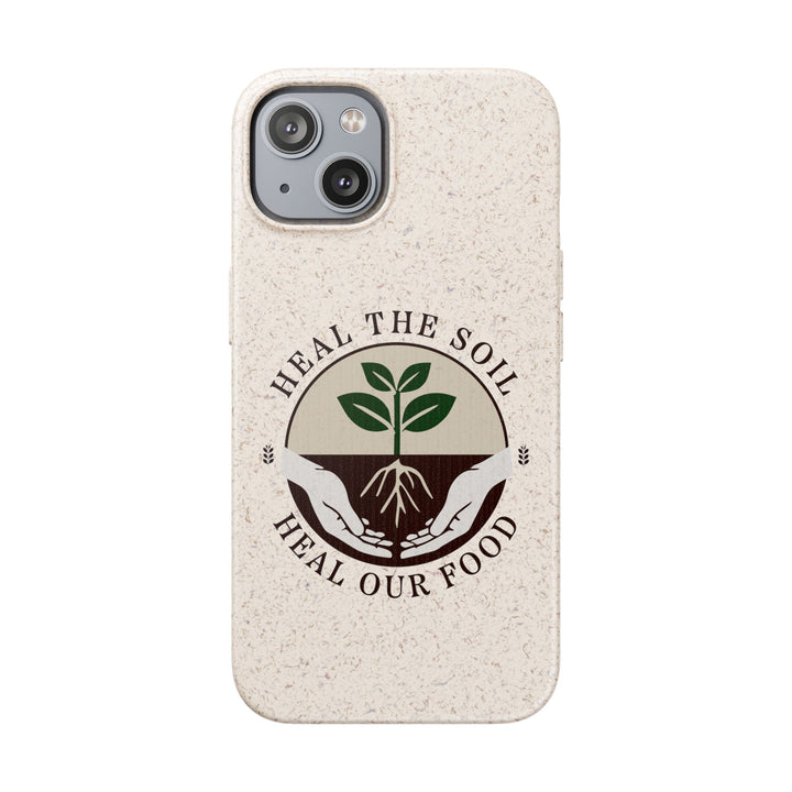 Heal the Soil Eco-Friendly Biodegradable Phone Case