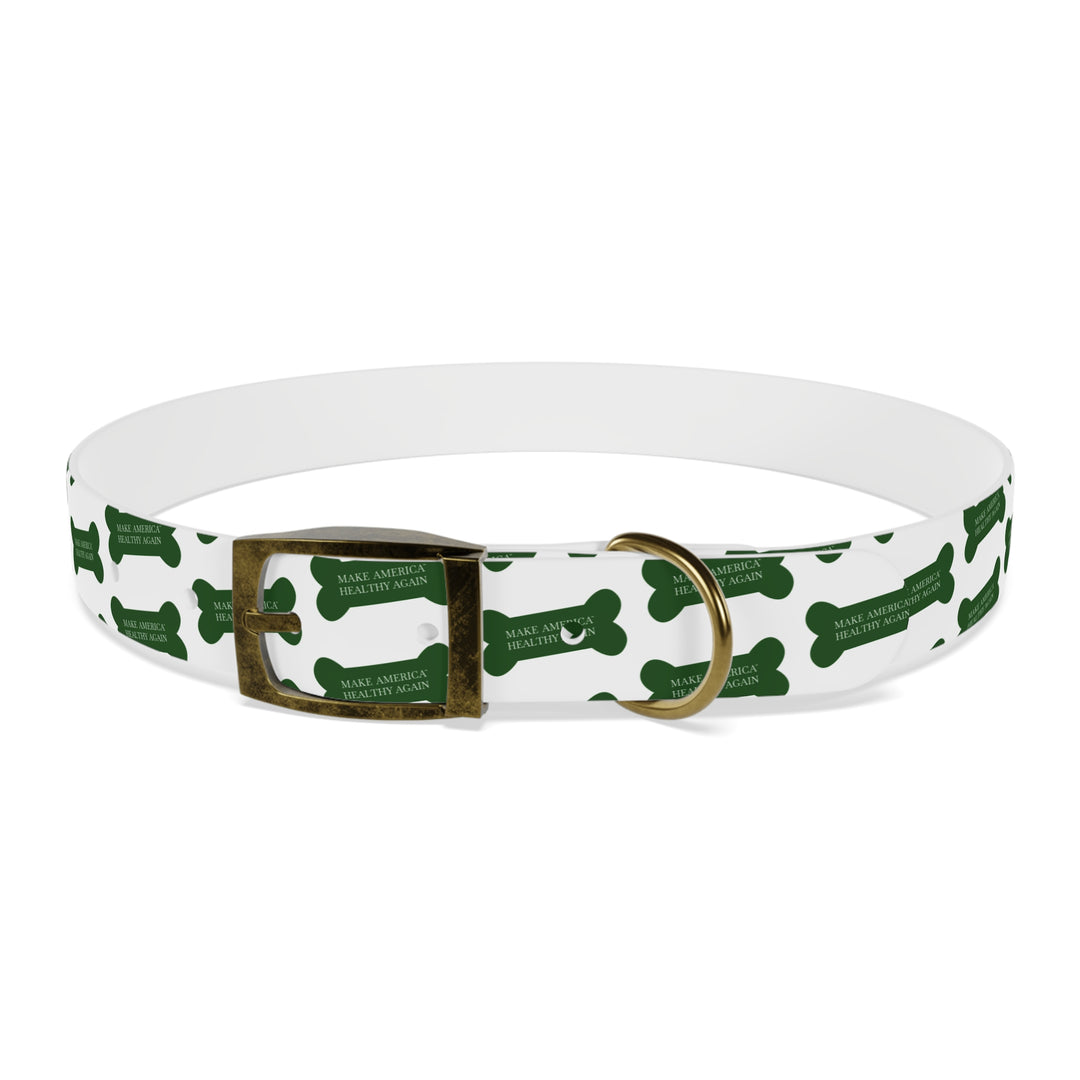 Make America Healthy Again™ Dog Bone White Pet Collar
