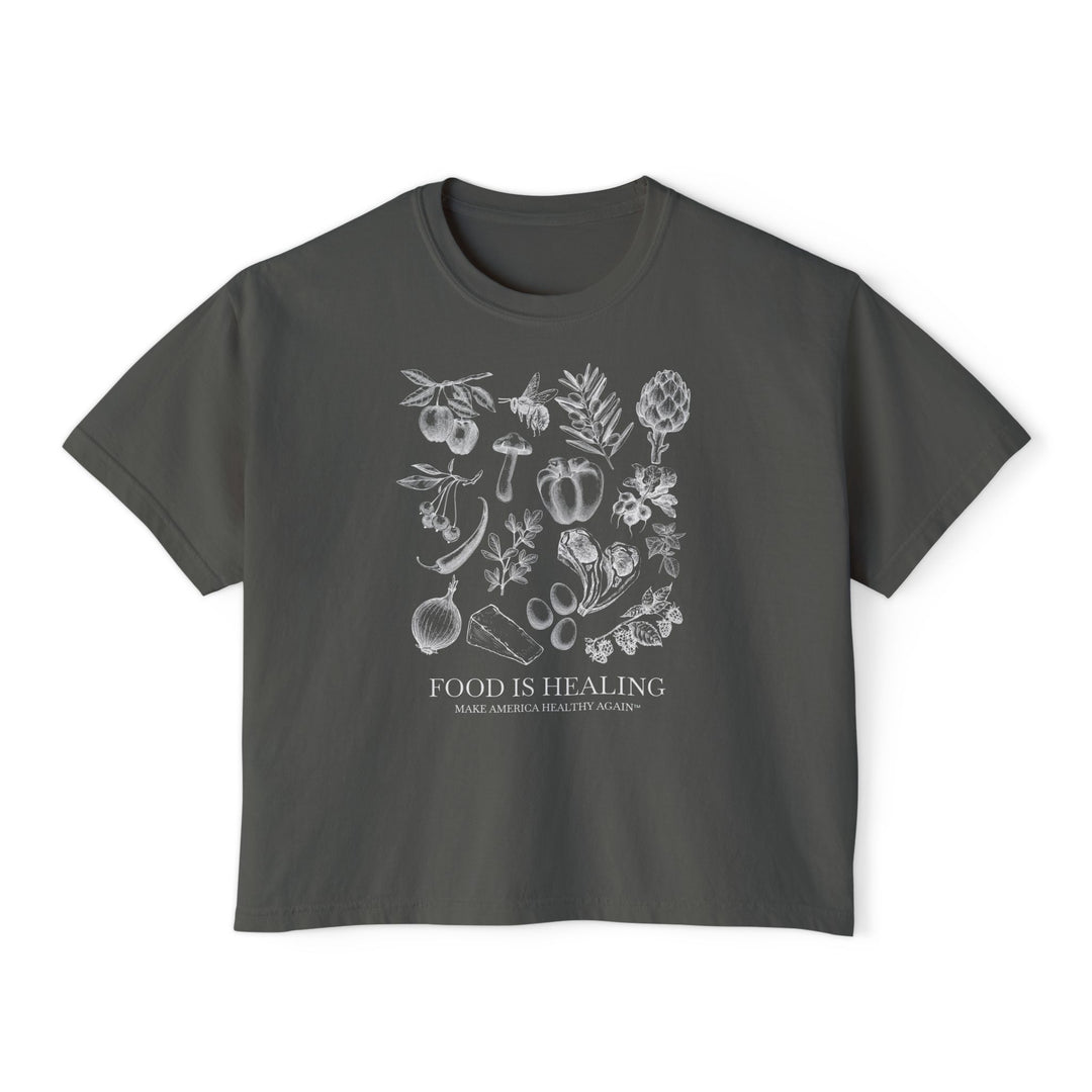 Food is Healing Women's Boxy Tee