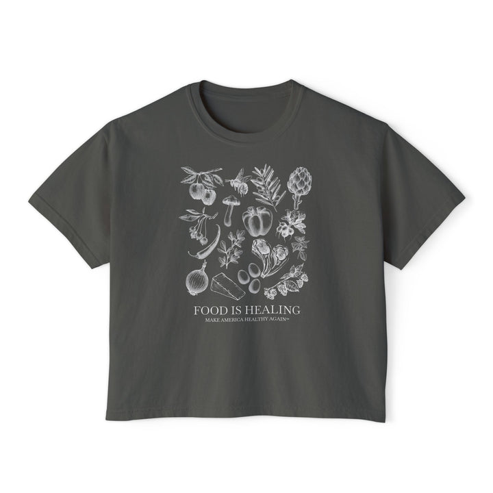 Food is Healing Women's Boxy Tee