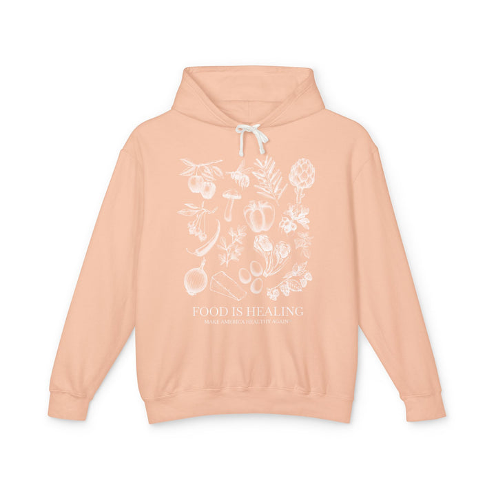 Food is Healing Unisex Lightweight Hoodie