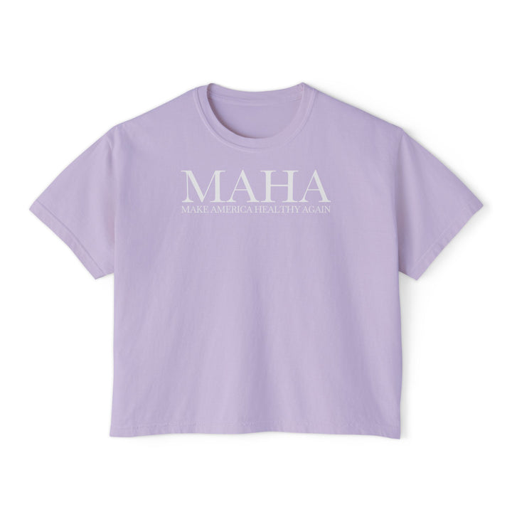MAHA™ Women's Boxy Tee