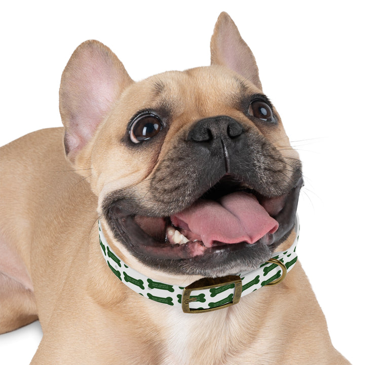 Make America Healthy Again™ Dog Bone White Pet Collar