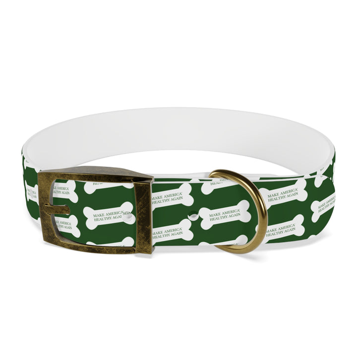 Make America Healthy Again™ Dog Bone Green Pet Collar
