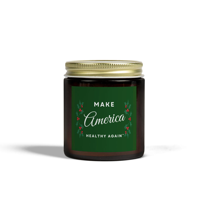 Make America Healthy Again™ Holiday Scented Candles, Coconut Apricot Wax (4oz, 9oz)
