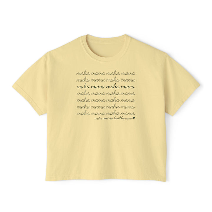MAHA Mama Boxy Tee