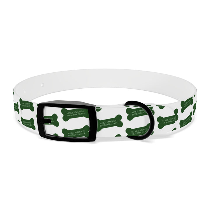 Make America Healthy Again™ Dog Bone White Pet Collar