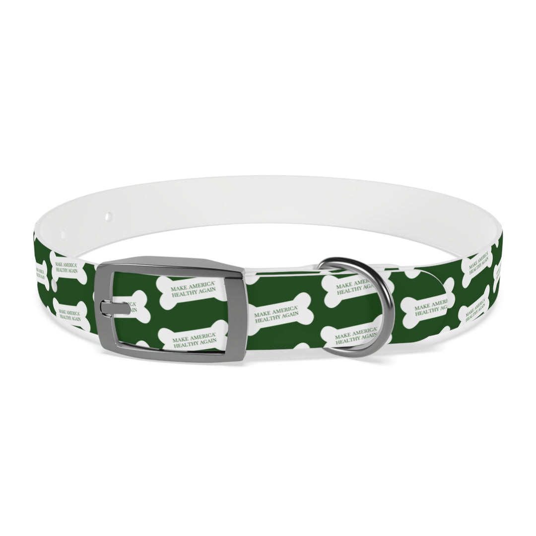Make America Healthy Again™ Dog Bone Green Pet Collar