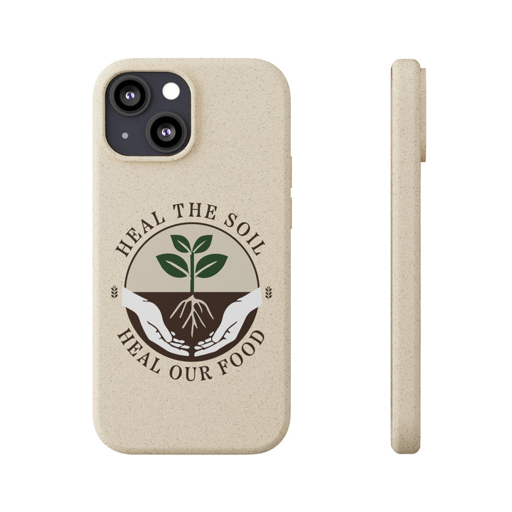 Heal the Soil Eco-Friendly Biodegradable Phone Case