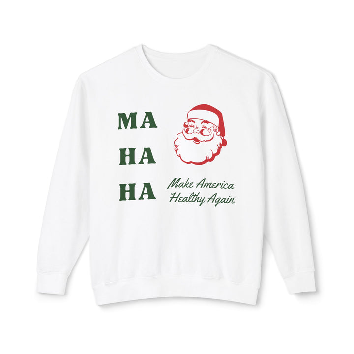 MAHA™ Santa Unisex Lightweight Crewneck Sweatshirt