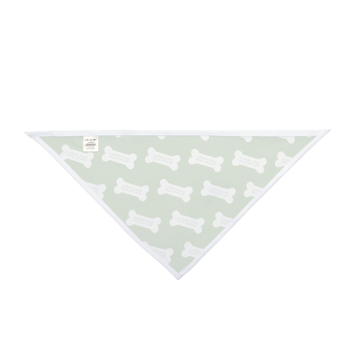 Make America Healthy Again™ Dog Bone Light Green Pet Bandana