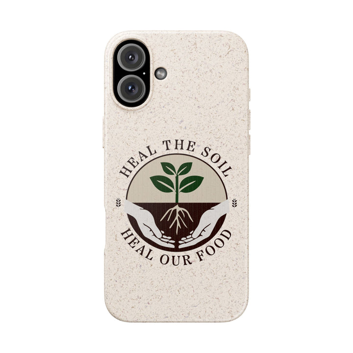 Heal the Soil Eco-Friendly Biodegradable Phone Case