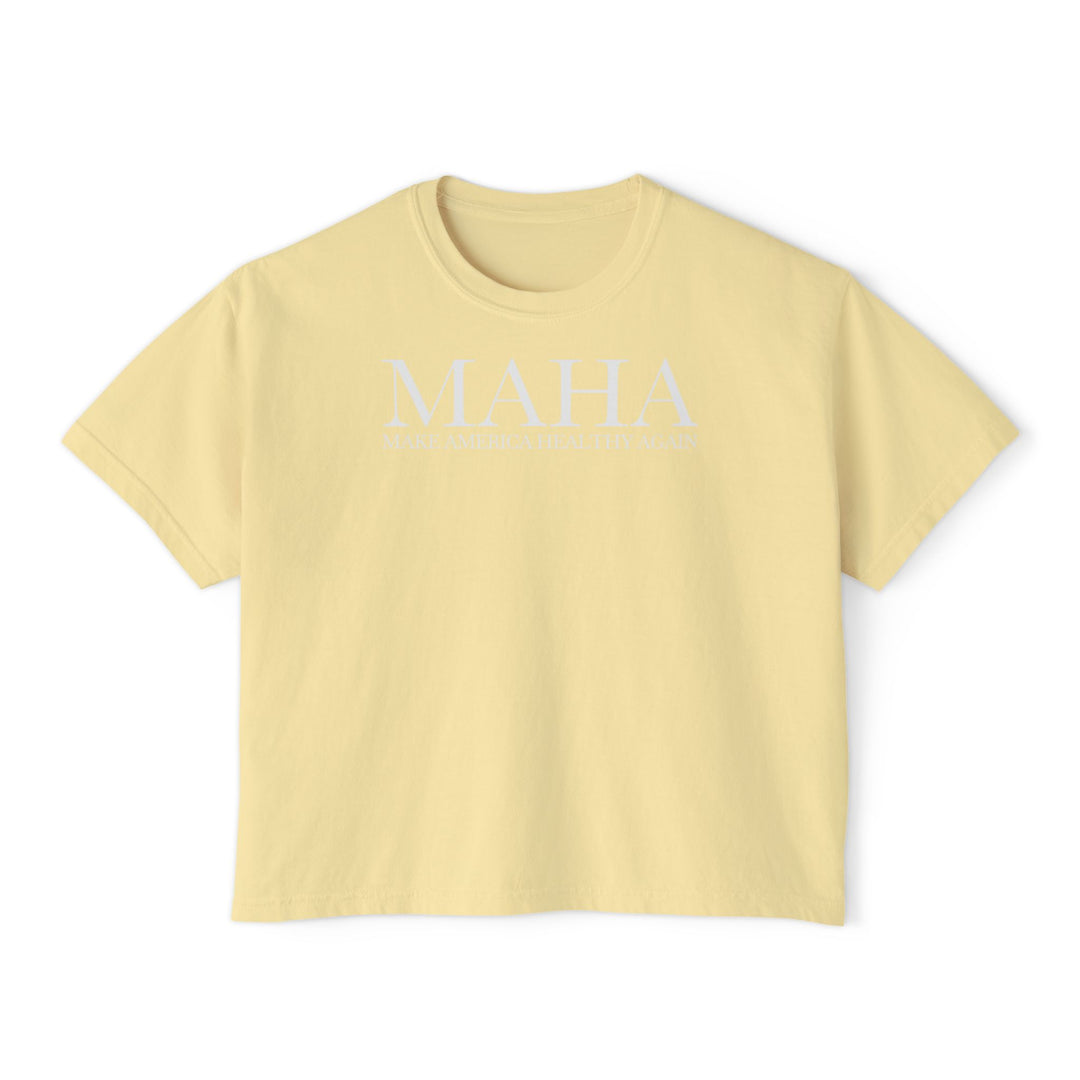 MAHA™ Women's Boxy Tee