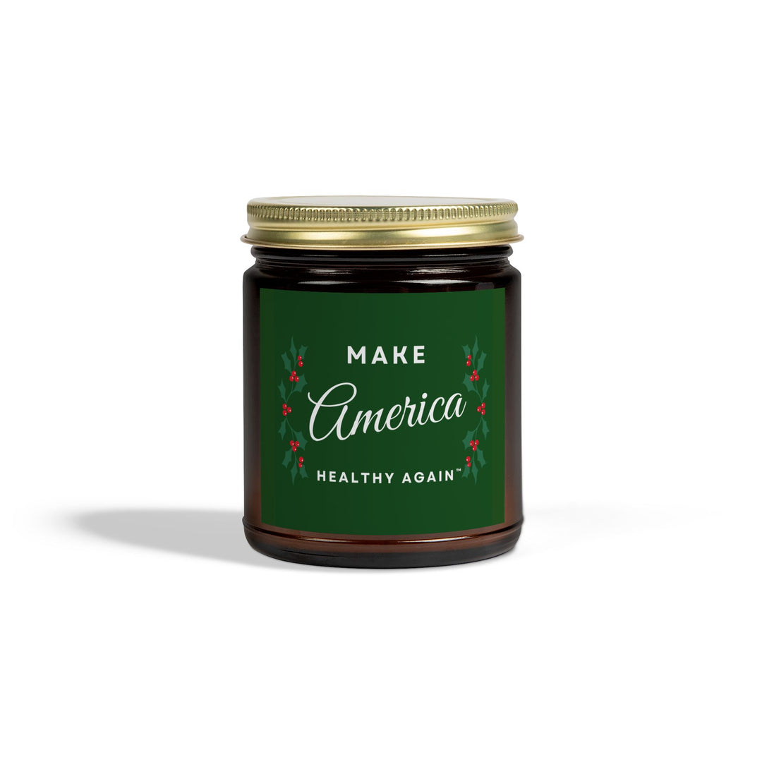 Make America Healthy Again™ Holiday Scented Candles, Coconut Apricot Wax (4oz, 9oz)