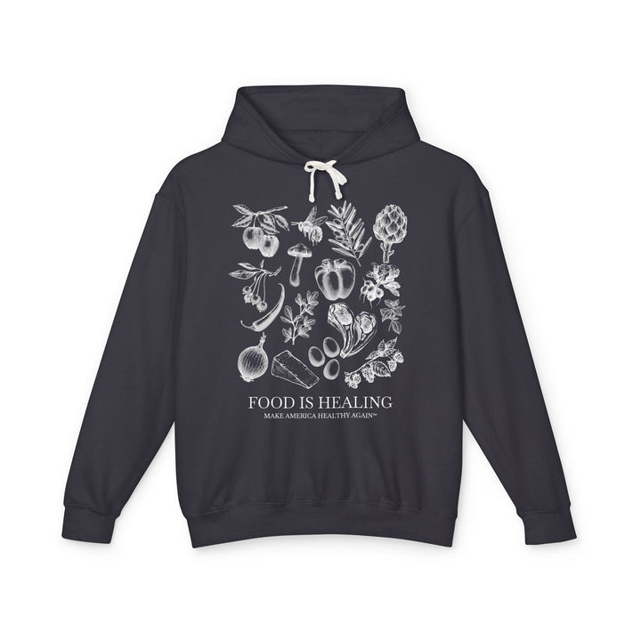 Food is Healing Unisex Lightweight Hoodie