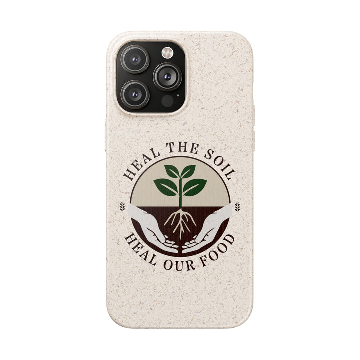 Heal the Soil Eco-Friendly Biodegradable Phone Case