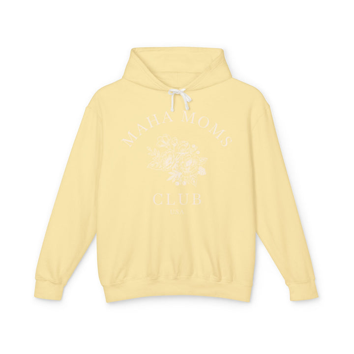 MAHA™ Moms Club Flowers Lightweight Hoodie