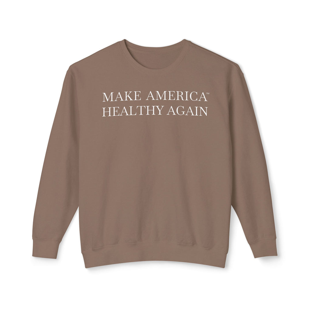 Make America Healthy Again™ Unisex Lightweight Crewneck Sweatshirt
