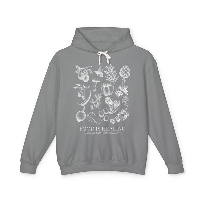 Food is Healing Unisex Lightweight Hoodie