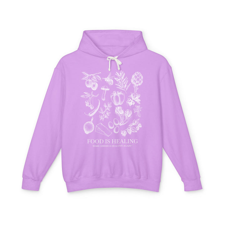 Food is Healing Unisex Lightweight Hoodie