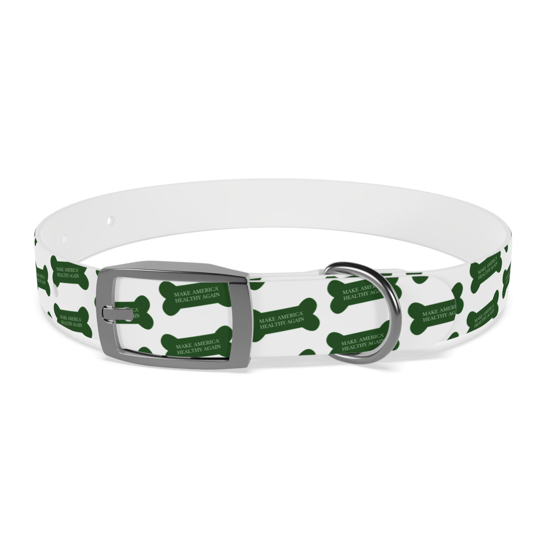 Make America Healthy Again™ Dog Bone White Pet Collar