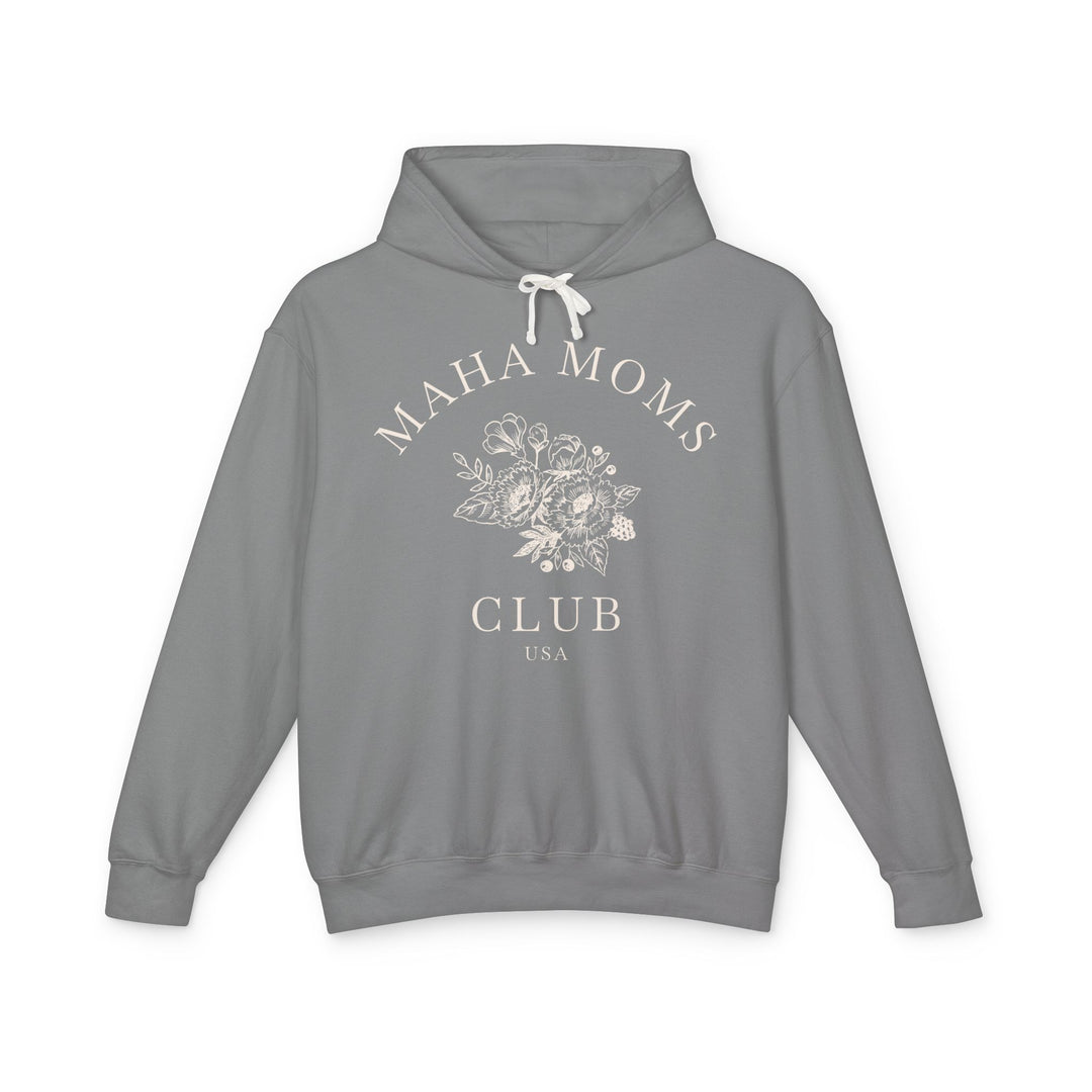 MAHA™ Moms Club Flowers Lightweight Hoodie