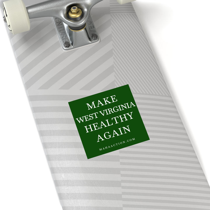 Make West Virginia Healthy Again Square Sticker