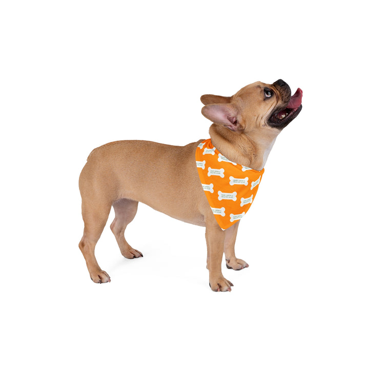 Make America Healthy Again™ Dog Bone Yellow Pet Bandana