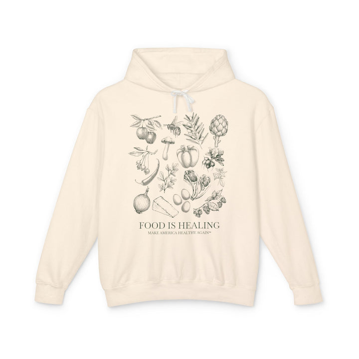 Food is Healing Unisex Lightweight Hoodie