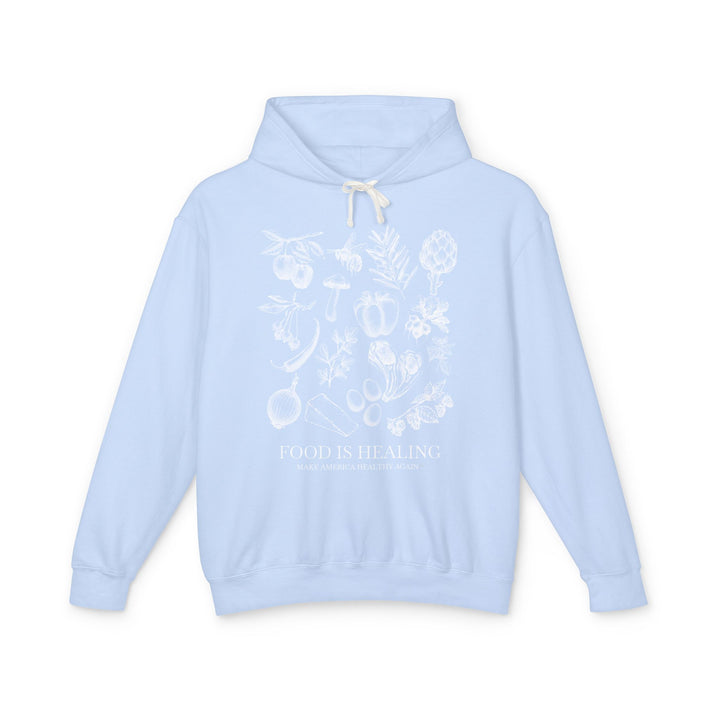 Food is Healing Unisex Lightweight Hoodie