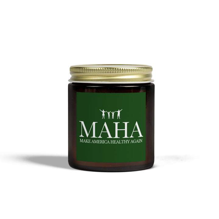 MAHA Action Scented Candle - Coconut Apricot Wax (4oz, 9oz)