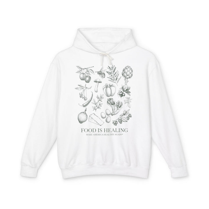 Food is Healing Unisex Lightweight Hoodie