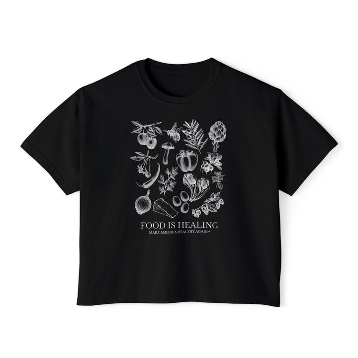 Food is Healing Women's Boxy Tee
