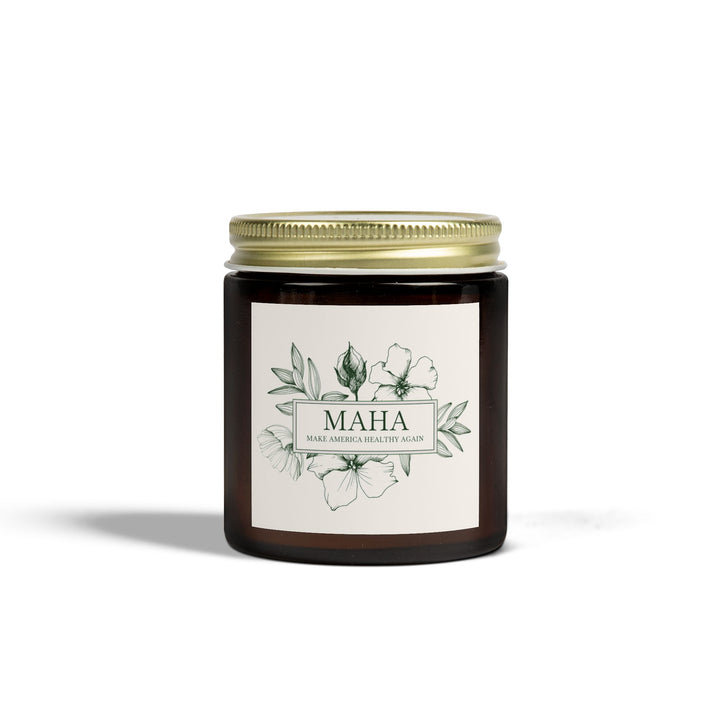 MAHA Spring Scented Coconut Apricot Wax Candles