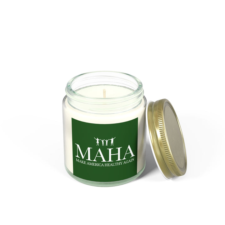MAHA Action Scented Candle - Coconut Apricot Wax (4oz, 9oz)